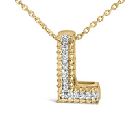 Yellow Gold Vermeil Diamond Accent 