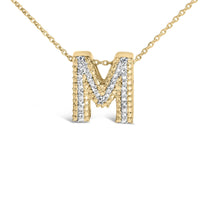 Yellow Gold Vermeil Diamond Accent 