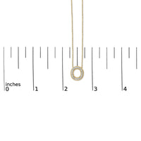 Yellow Gold Vermeil Diamond Accent 