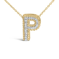 Yellow Gold Vermeil Diamond Accent 
