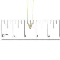 Yellow Gold Vermeil Diamond Accent 