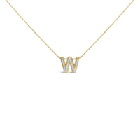 Yellow Gold Vermeil Diamond Accent 