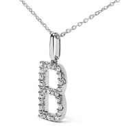 Sterling Silver Diamond Accent 