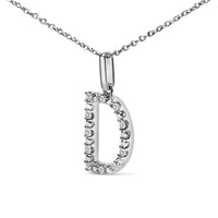 Sterling Silver Diamond Accent 