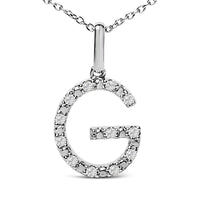 Sterling Silver Diamond Accent 