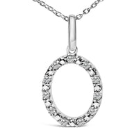 Sterling Silver Diamond Accent 