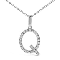 Sterling Silver Diamond Accent 