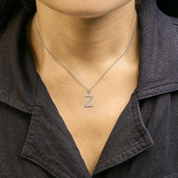 Sterling Silver Diamond Accent 
