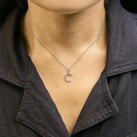 Sterling Silver Diamond Accent 