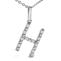Sterling Silver Diamond Accent 
