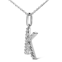 Sterling Silver Diamond Accent 