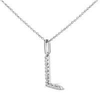 Sterling Silver Diamond Accent 