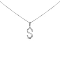 Sterling Silver Diamond Accent 