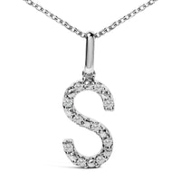 Sterling Silver Diamond Accent 