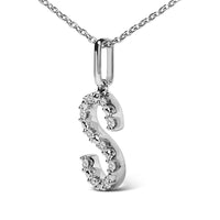 Sterling Silver Diamond Accent 