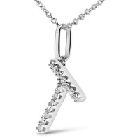 Sterling Silver Diamond Accent 