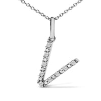 Sterling Silver Diamond Accent 