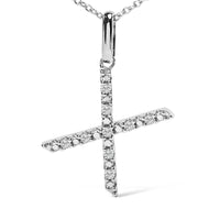 Sterling Silver Diamond Accent 