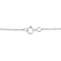 .925 Sterling Silver Diamond Accent Zodiac Key 18