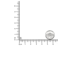 10K White Gold 1/10 Cttw Miracle Set Round-Cut Diamond 18