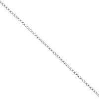 10K White Gold 1/10 Cttw Miracle Set Round-Cut Diamond 18