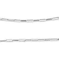 .925 Sterling Silver 1/10 Cttw Round Diamond Lock Pendant Paperclip Chin Necklace (H-I Color, SI1-SI2 Clarity)