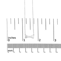 .925 Sterling Silver Diamond Accent Dog Bone Charm 18