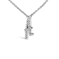 14K White Gold Diamond Accent 