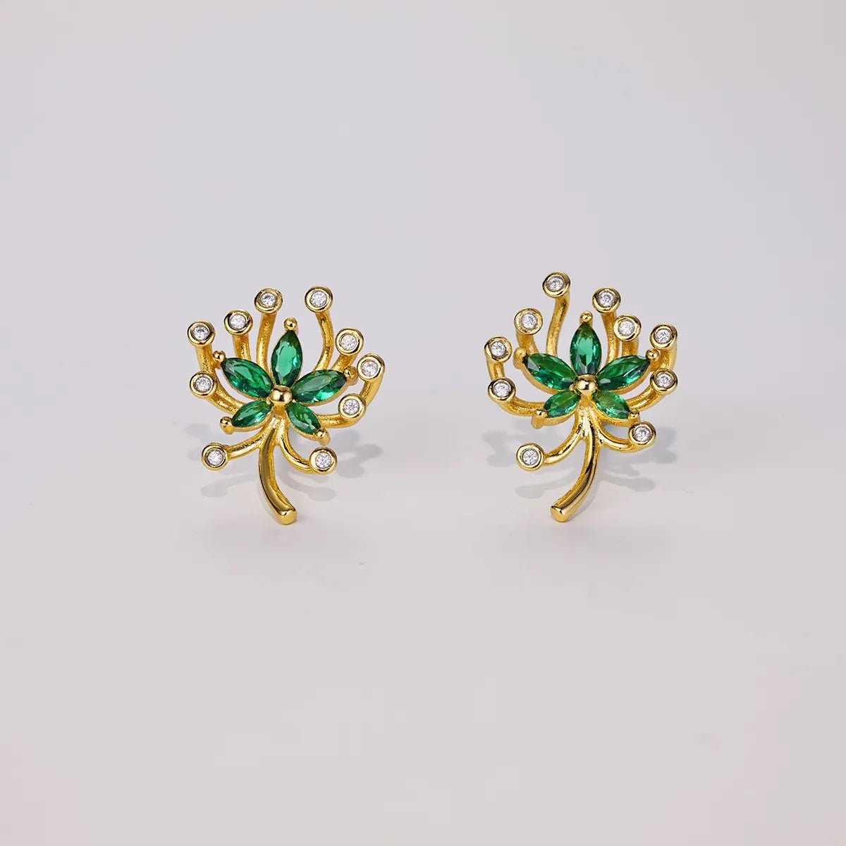 925 Sterling Silver Moissanite Stud Earrings - Coolpeacock