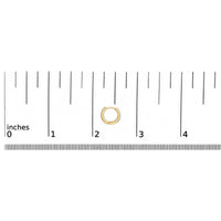 10K Gold 1/4 Cttw Diamond Double Sided Huggie Hoop Earrings