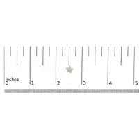 10K Gold 1/2 Cttw Lab Grown Diamond Star Stud Earrings