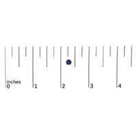 14K Gold 5X5MM Round Gemstone Solitaire Stud Earrings