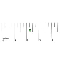 14K Gold 6x4MM Pear Shaped Gemstone Solitaire Stud Earrings