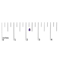 14K Gold 6x4MM Pear Shaped Gemstone Solitaire Stud Earrings