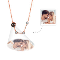Custom Projection Necklace Constellation Photo Necklace Creative Gift