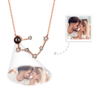 Custom Projection Necklace Constellation Photo Necklace Creative Gift