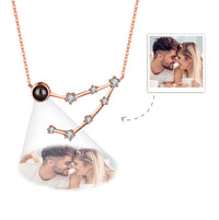 Custom Projection Necklace Constellation Photo Necklace Creative Gift