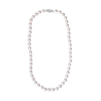 14K Gold 8.0x8.5mm Akoya Pearl Strand Necklace