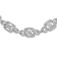 18K White Gold 5.00 Cttw Diamond 