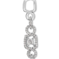 18K White Gold 5.00 Cttw Diamond 