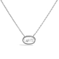 .925 Sterling Silver Diamond Accent 