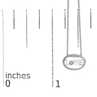 .925 Sterling Silver Diamond Accent 