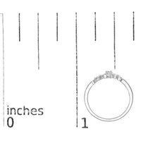.925 Sterling Silver Diamond Accent 