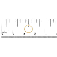 10K Gold 1/4 Cttw Lab Grown Diamond Vertical Three Stone Ring