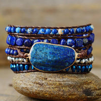 Alloy Bead Braided Bracelet - Coolpeacock