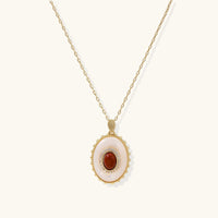 Amber Cameo Pendant - KIAHMILLA