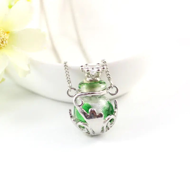 Antique Aroma Glass Necklace - Coolpeacock