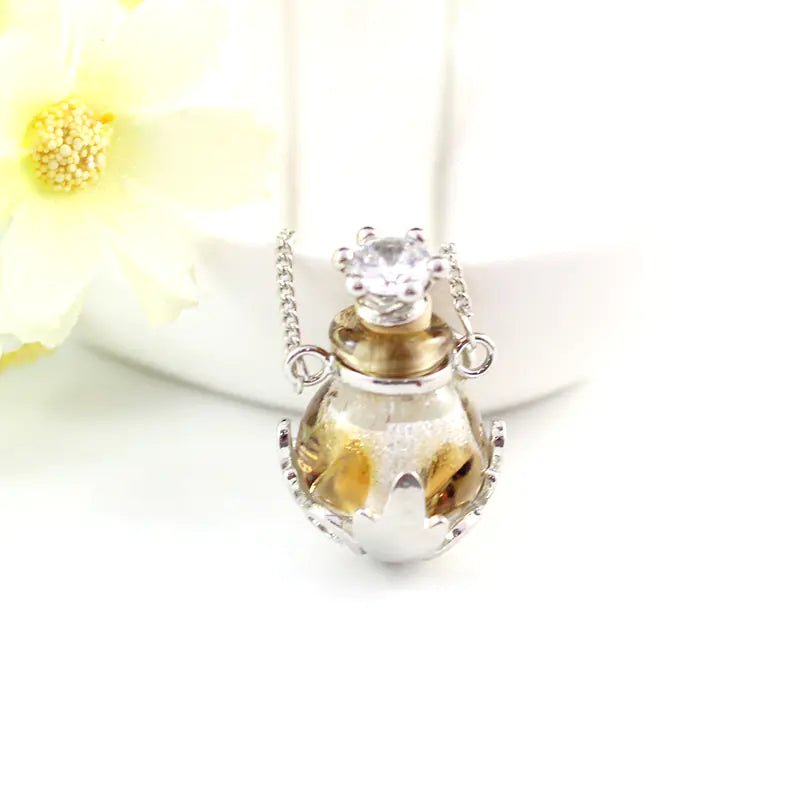 Antique Aroma Glass Necklace - Coolpeacock