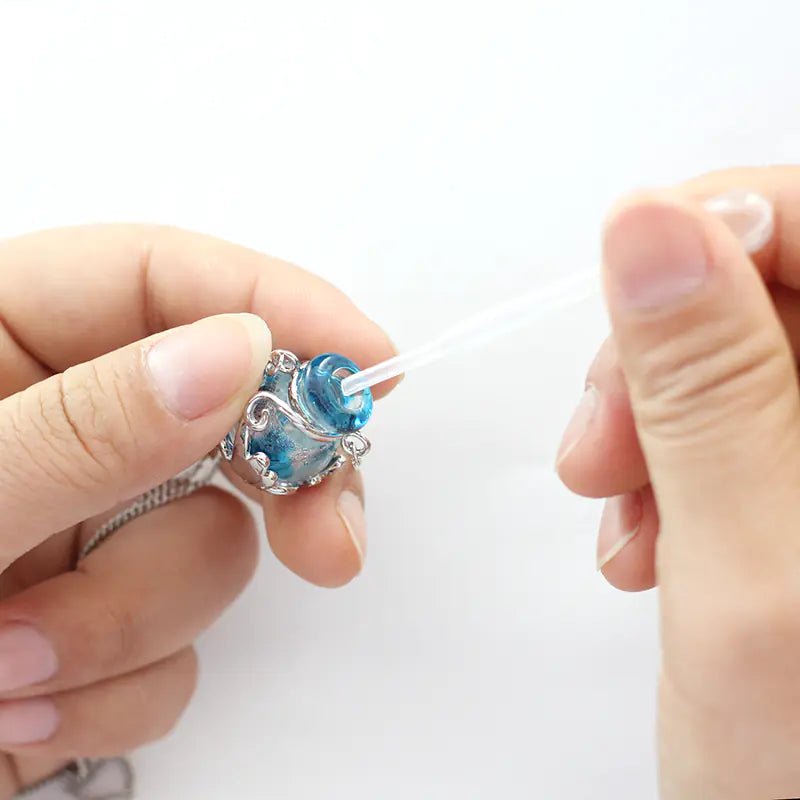 Antique Aroma Glass Necklace - Coolpeacock