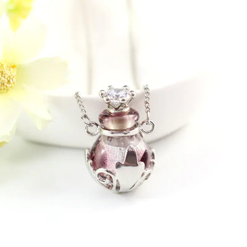 Antique Aroma Glass Necklace - Coolpeacock